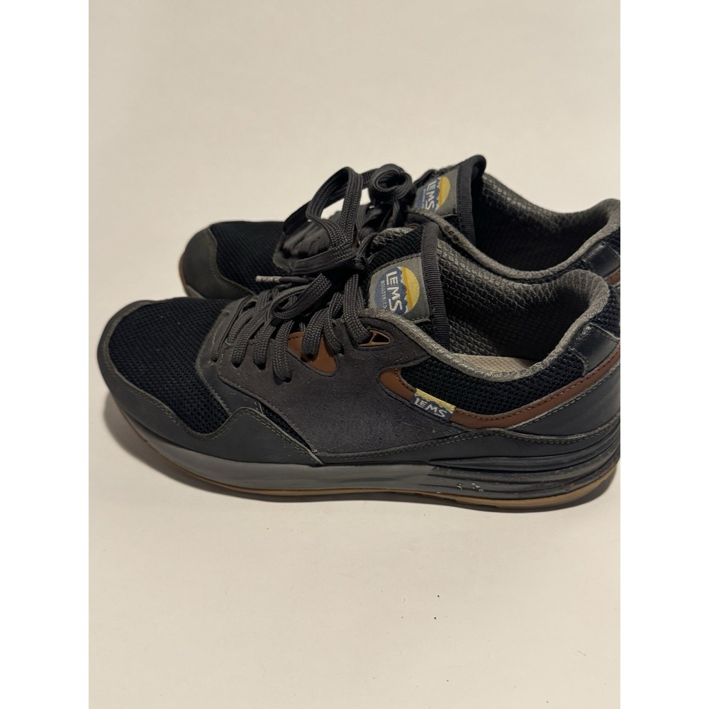 Lems Trailhead Stormy Night Gray Sneakers Hiking Shoes Men's Size 10.5